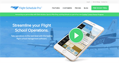 Desktop Screenshot of flightschedulepro.com